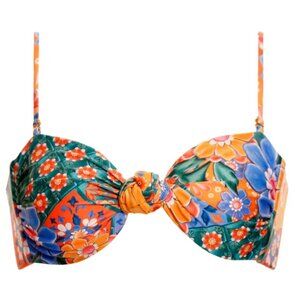 Agua Bendita - Lucille Bikini Top - Tile - XS - NEW WITH TAGS